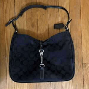 Vintage Black Coach Women's Bag
